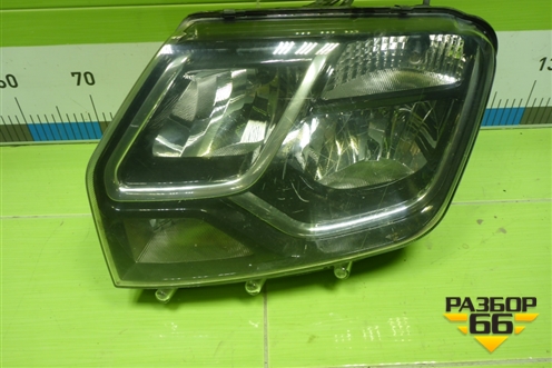 Фара левая (после 2015г галоген) (26605020R) для Renault Duster I с 2010-2021г (Дастер)