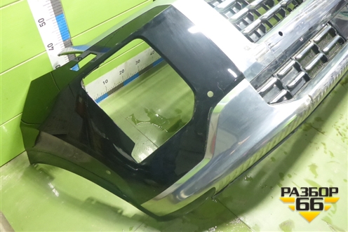 Бампер передний (после 2022г под омыватель и парктроник) для Hyundai Palisade с 2018г (Палисад)