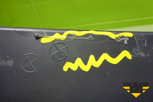 Накладка переднего бампера левая (A2478853205) для Mercedes Benz GLB-Klass X247 с 2019г (ГЛБ)