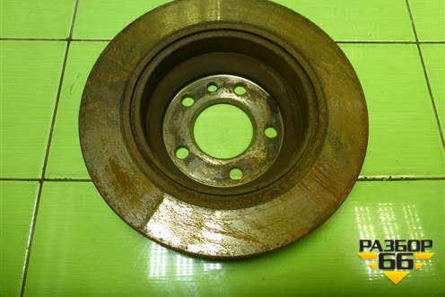 Диск тормозной задний вентилируемый для Volkswagen Touareg c 2002-2010г (Туарег)