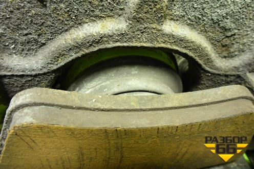 Суппорт задний правый для Volkswagen Touareg c 2002-2010г (Туарег)