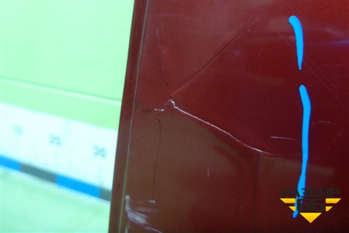 Дверь задняя левая (хетчбэк) (770034L200) для Hyundai Solaris с 2010-2016г (Солярис)