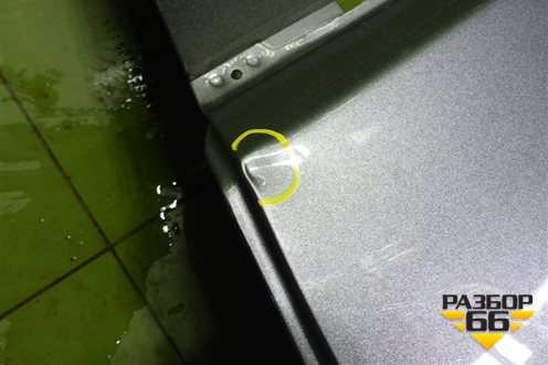 Дверь задняя левая (J686201010DY) для Chery Tiggo 4 Pro с 2020-2025г (Тиго 4 Про)