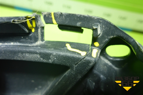 Решетка в передний бампер центральная (602003019AA) для Jaecoo J8 c 2024г (Джей8)