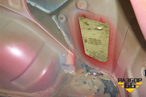 Крыло заднее правое (хетчбэк) (715044LC20) для Hyundai Solaris с 2010-2016г (Солярис)