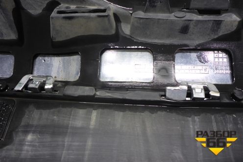 Юбка заднего бампера (под парктроник) (A2538850925) для Mercedes Benz GLC-Klass X253  с 2015г (ГЛЦ)