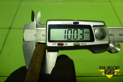 Диск тормозной задний для Hyundai Solaris с 2010-2016г (Солярис)