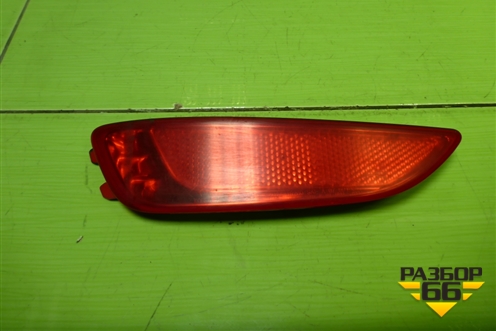 Отражатель в задний бампер левый (924051R200) для Hyundai Solaris с 2010-2016г (Солярис)