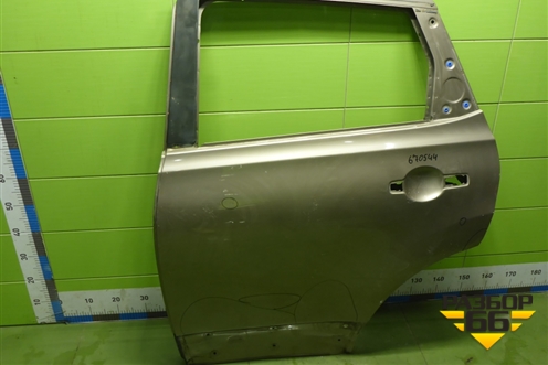 Дверь задняя левая (H2101JD0M0) для Nissan Qashqai (J10E) с 2006-2013г (Кашкай)