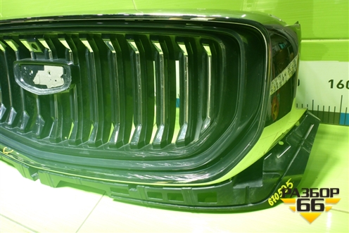 Решетка радиатора (6608129684) для Geely Monjaro с 2021г (Монджаро)