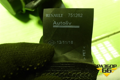 Ремень безопасности задний левый для Nissan Terrano с 2014г (Терано)