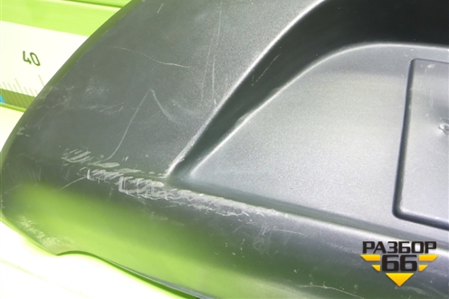 Накладка заднего бампера (до 2020г седан) (86612H0000) для Kia Rio с 2017г (Рио 4)