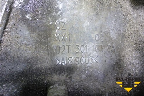 МКПП (1.6л CWV) (02T301103CA) для Volkswagen Polo (седан) с 2010г (Поло)