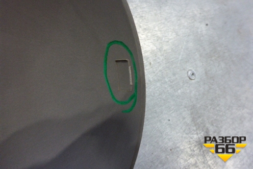 Фонарь задний стоп сигнал (2122000564) для Renault Symbol с 2008г (Симбол)