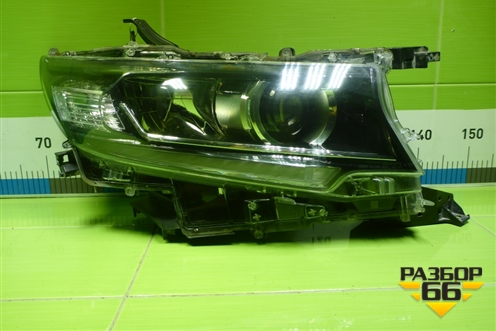 Фара правая (после 2017г LED без блока) (8114560N20) для Toyota Land Cruiser Prado(150) с 2009г (Ленд Крузер Прадо)