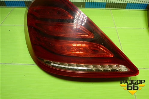 Фонарь задний левый (до 2017г Led) (A2229065401) для Mercedes Benz S-Klass W222 с 2013-2020г (С)