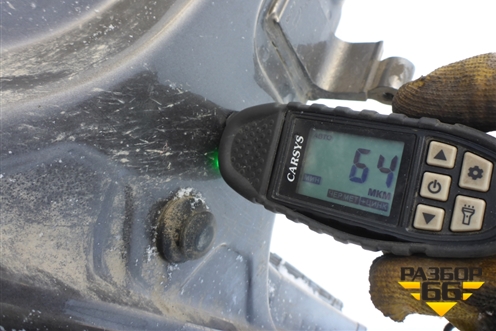 Порог со стойкой левый для VAZ Granta/Гранта