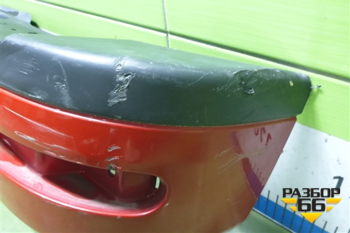 Бампер задний (под парктроник) (2804100P3010) для JAC T6 с 2015-2025г (Т6)