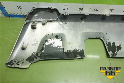 Накладка заднего бампера (после 2015г под парктроник) (850706023R) для Renault Duster I с 2010-2021г (Дастер)