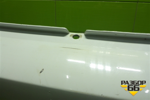 Бампер задний (до 2018г) (850220639R) для Renault Logan II с 2012г (Логан)