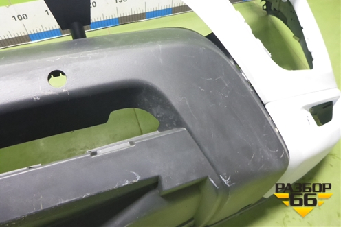 Бампер передний (под парктроник и омыватели) (DK6217F003AAW) для Land Rover Range Rover Sport с 2013-2022г (Спорт)