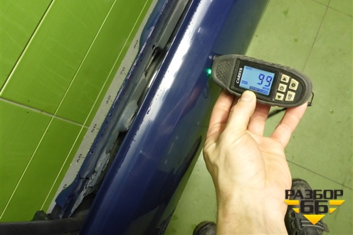 Дверь задняя левая (хэтчбек) (1702408) для Ford Focus 2 с 2008-2011г (Фокус)