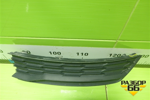 Накладка переднего бампера левая (после 2017г) (5JA807367A) для Skoda Rapid с 2013г (Рапид)