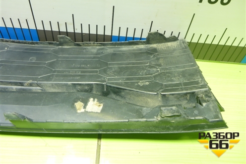 Накладка переднего бампера левая (после 2017г) (5JA807367A) для Skoda Rapid с 2013г (Рапид)