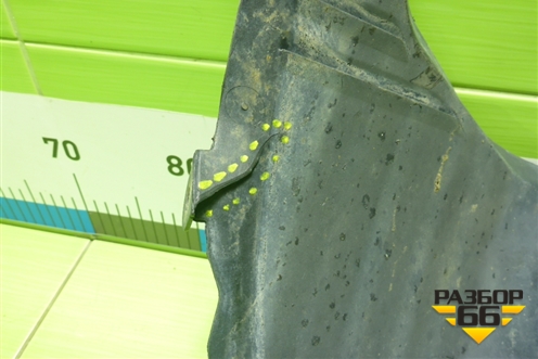 Локер задний правый (нижняя часть) (78718JD00A) для Nissan Qashqai+2 (JJ10E) с 2008-2013г (Кашкай)