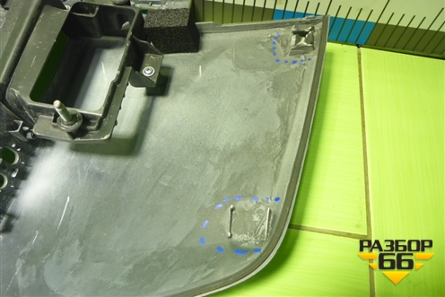 Накладка двери багажника (7681160260) для Toyota Land Cruiser Prado(150) с 2009г (Ленд Крузер Прадо)