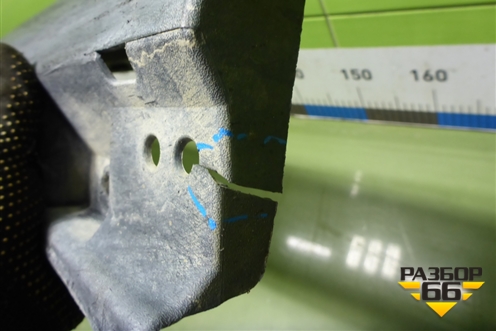 Накладка на порог наружная левая (BM51A10155A) для Ford Focus 3 с 2011г (Фокус)