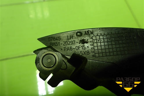 Накладка двери передней левой (на рамку) (BM51A20297) для Ford Focus 3 с 2011г (Фокус)