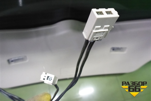 Дверь багажника со стеклом для Nissan Murano (Z51) с 2007-2015г (Мурано)