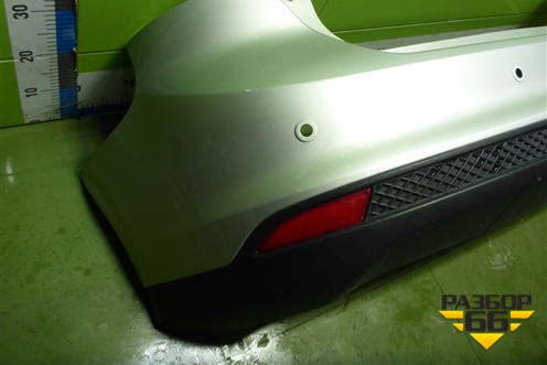 Бампер задний (хетчбэк) (BM51A17906AGW) для Ford Focus 3 с 2011г (Фокус)