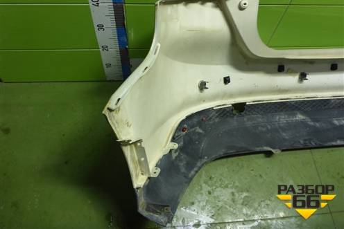 Бампер задний (хетчбэк) (BM51A17906AGW) для Ford Focus 3 с 2011г (Фокус)