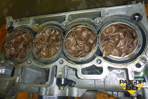 Блок двигателя (1.5л HR15) для Nissan Wingroad (Y12) (Вингроад)