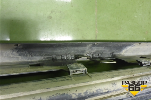 Накладка на порог наружная правая на подножку (5177360210) для Lexus GX-460 с 2009г (ГХ)