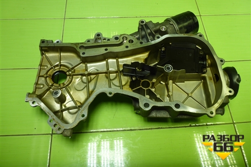 Крышка двигателя передняя (1.4л CAX) (03C109211CF) для Volkswagen Golf V Plus с 2005-2014г (Гольф 5 Плюс)