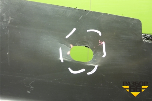 Пыльник переднего бампера центральный (5174100XKN07A) для Haval Dargo с 2022г (Дарго)