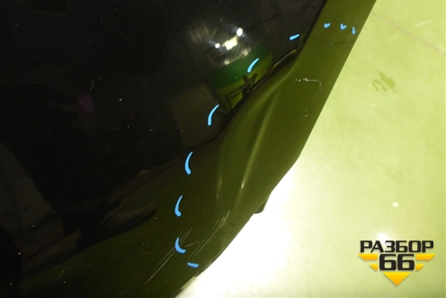 Крыло переднее левое для VAZ Kalina/Калина