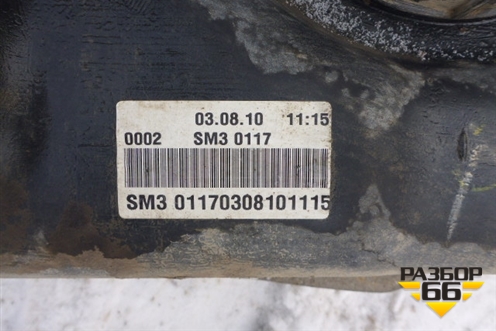 Бак топливный для Nissan Almera Classic с 2006-2013г (Альмера Классик)