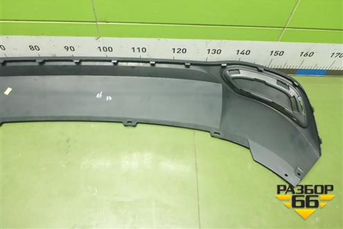 Юбка заднего бампера (новая) (6N5807568C) для Volkswagen Polo с 2020г (Поло)