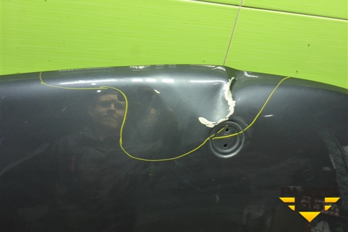 Капот (A2928800057) для Mercedes Benz GLE-Klass W166 с 2015г (ГЛЕ)