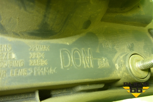 Фонарь задний внутренний левый (седан) (96830489) для Chevrolet Cruze c 2009-2015г (Круз)