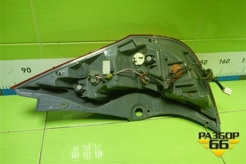 Фонарь задний левый (хетчбэк) (924011R200) для Hyundai Solaris с 2010-2016г (Солярис)