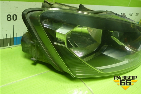 Фара правая (после 2015г галоген) (6C1941006B) для Volkswagen Polo (седан) с 2010г (Поло)