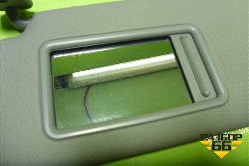 Козырёк солнцезащитный левый для Hyundai Solaris с 2010-2016г (Солярис)