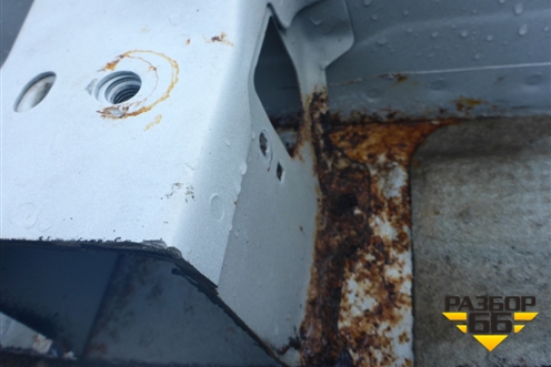 Порог со стойкой левый для Hyundai Solaris с 2010-2016г (Солярис)