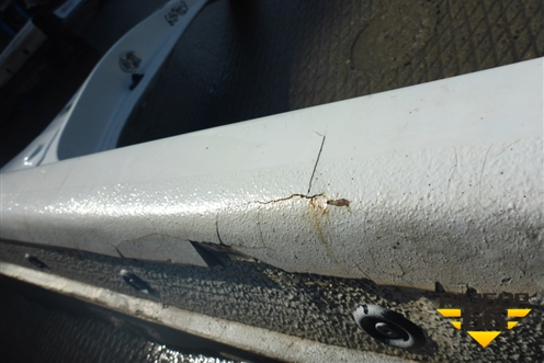 Порог со стойкой правый для Hyundai Solaris с 2010-2016г (Солярис)