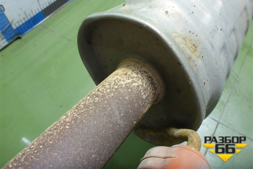 Глушитель (1.6л G4FC) для Hyundai Solaris с 2010-2016г (Солярис)